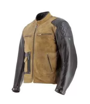 Helstons - Blouson Johnson Cuir Rag/Suede