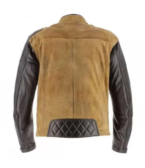 Helstons - Blouson Johnson Cuir Rag/Suede