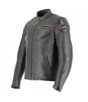 Helstons - Blouson Trevor Cuir Rag