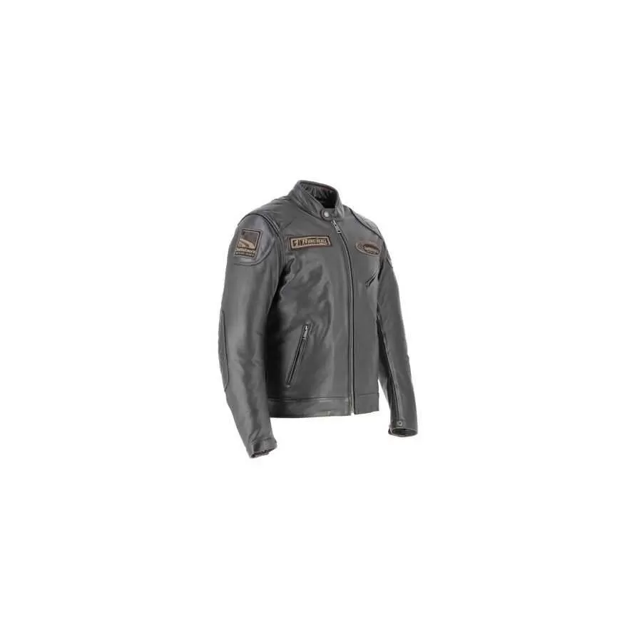 Helstons - Blouson Trevor Cuir Rag