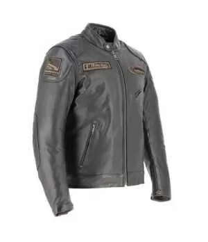 Helstons - Blouson Trevor Cuir Rag