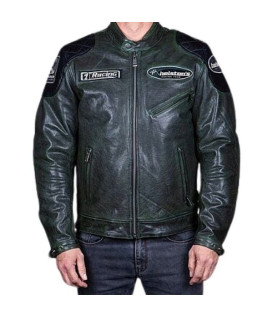 Helstons - Blouson Trevor Cuir Rag