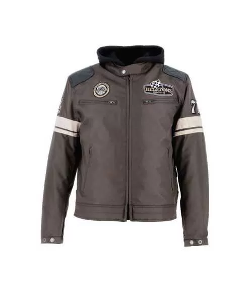 Helstons - Blouson Revolte Tissu Technique/Cuir