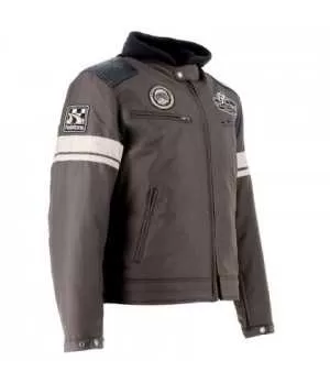 Helstons - Blouson Revolte Tissu Technique/Cuir