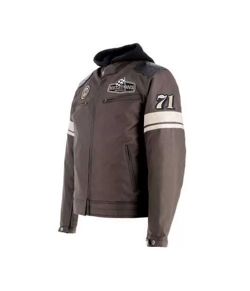 Helstons - Blouson Revolte Tissu Technique/Cuir
