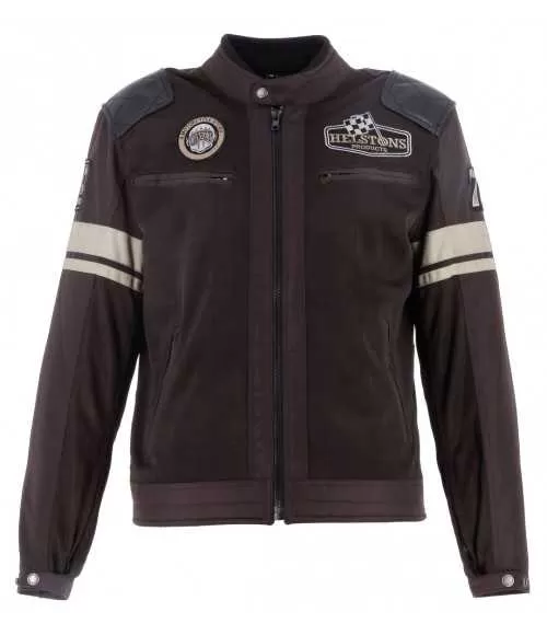 Helstons - Blouson Revolte Air Tissu Mesh/Cuir
