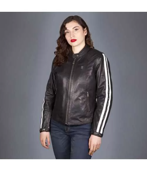 Helstons - Blouson Femme Victoria Cuir Rag