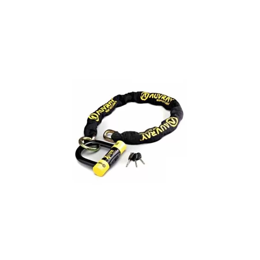 ANTIVOL CHAINE XTREM MEDIUM D. 13,5 L. 140 SRA AUVRAY ANTIVOL CHAINE XTREM MEDIUM D. 13,5 L. 140 SRA AUVRAY