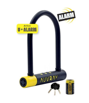 ANTIVOL U ALARME 90 X 210 AVEC SUPPORT D. 14 AUVRAY