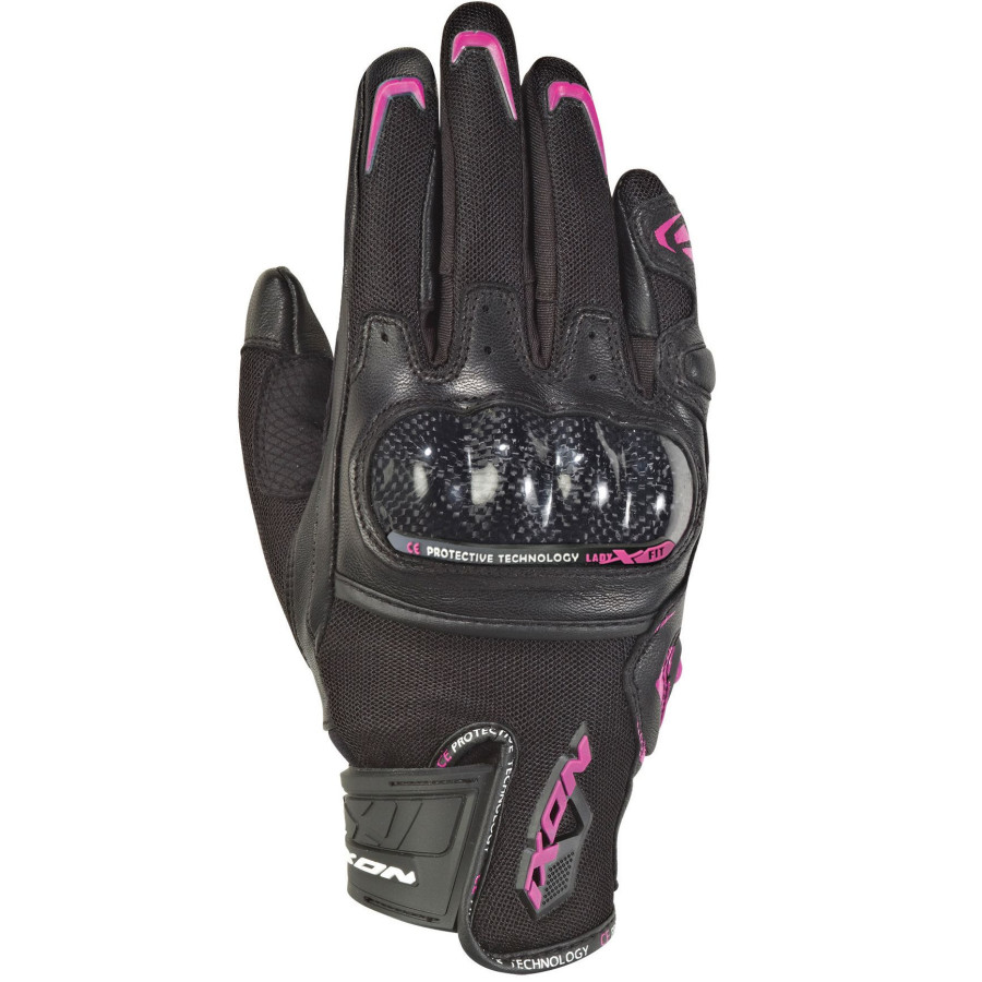 GANTS ETE TEXTILE/CUIR FEMME RS RISE AIR L - IXON