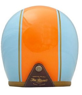 CASQUE JET THE CLASSIC - MÂRKÖ (Blue/Orange)