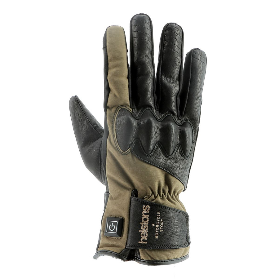 Helstons - Gants Curtis Hiver (Heating) T-Cuir