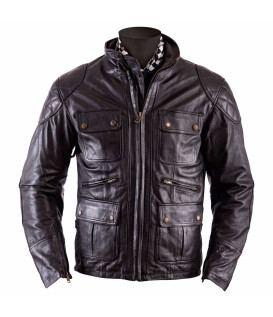 Helstons - Blouson Hunt Cuir