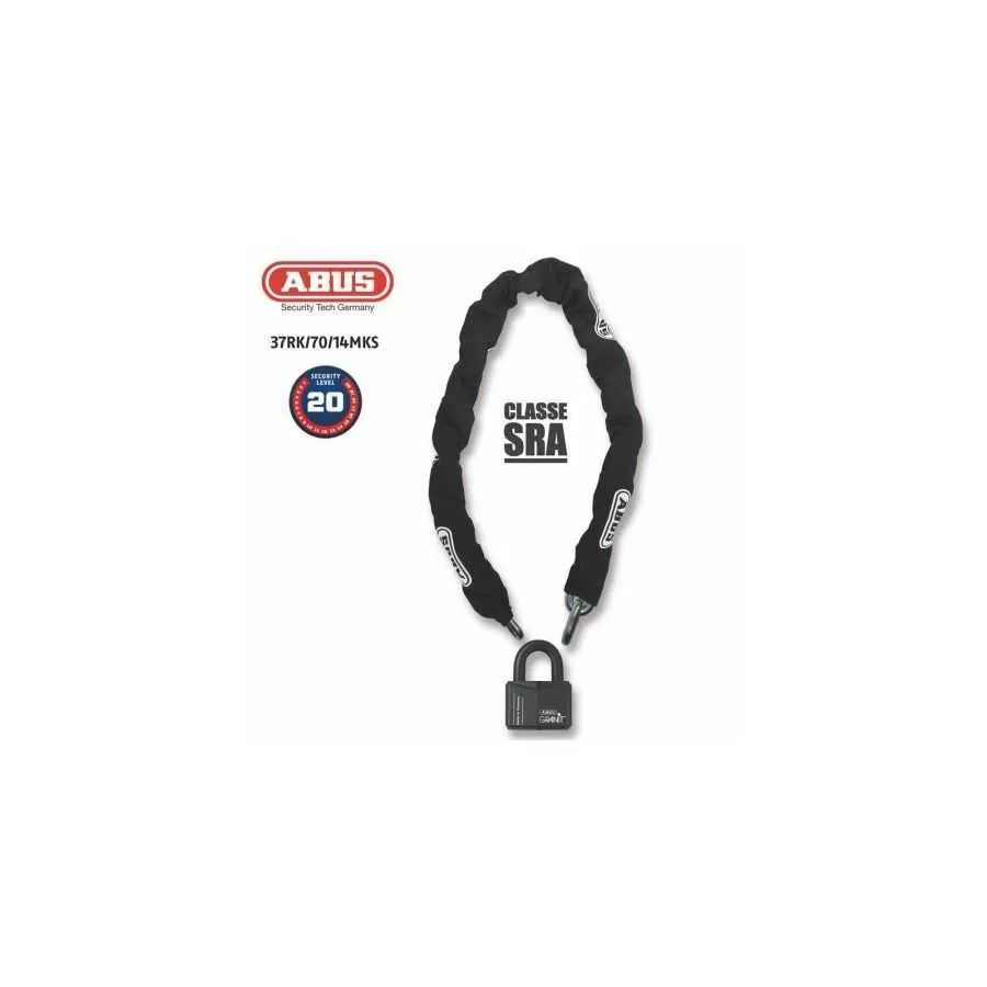 ANTIVOL U + CHAÎNE 37RK/70+14MKS180 - ABUS ANTIVOL U + CHAÎNE 37RK/70+14MKS180 - ABUS