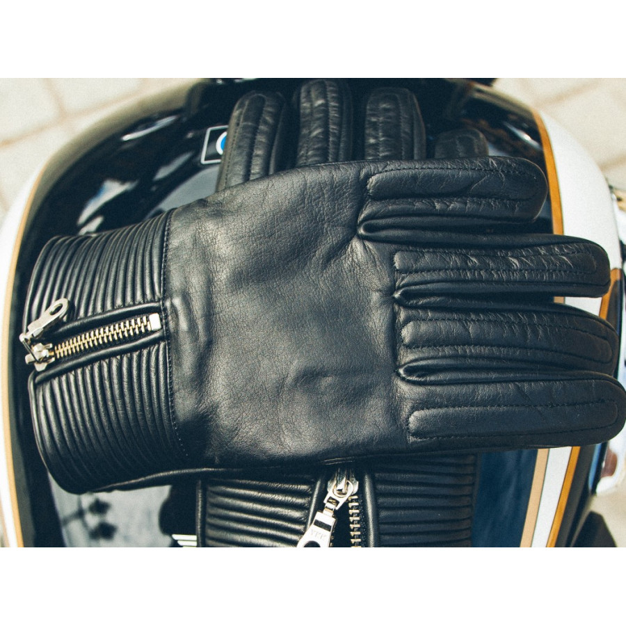 Paire De Gants Photo Cooph En Cuir Véritable Noir - Neufs Avec étiquettes, Qualité Pro
