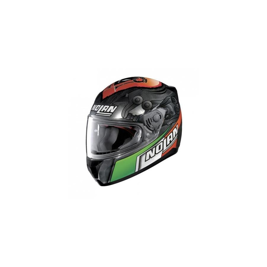 Casque Intégral NOLAN N60 5 Gem.replica Scratched EX M. Melandri
