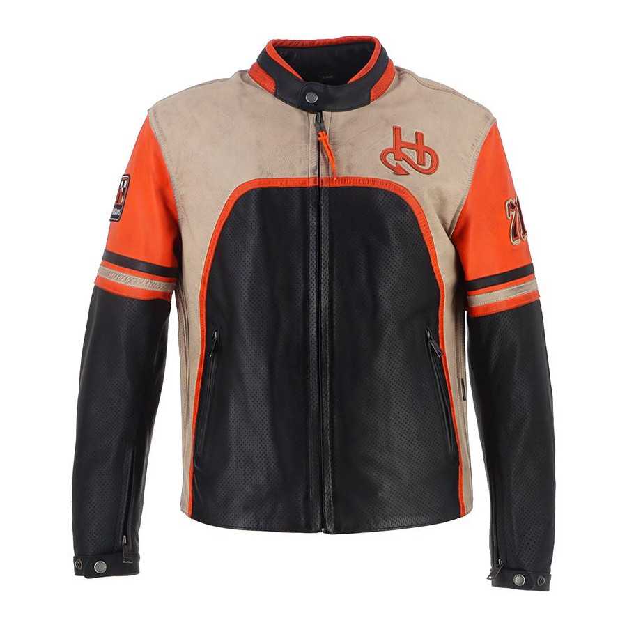 Helstons - Blouson Indianapolis Air Cuir Perforé