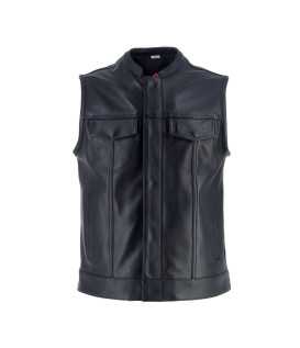 Helstons - Gilet West Cuir