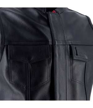 Helstons - Gilet West Cuir