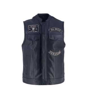 Helstons - Gilet Apache Cuir x Von Dutch