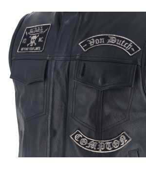 Helstons - Gilet Apache Cuir x Von Dutch