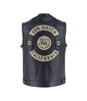 Helstons - Gilet Apache Cuir x Von Dutch
