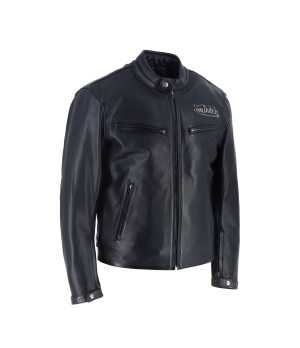 Helstons - Blouson Basic Cuir Rag x Von Dutch