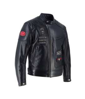 Helstons - Blouson Coliseum Cuir Rag x Von Dutch
