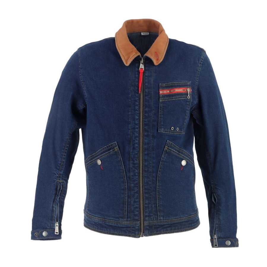 Helstons - Blouson James Toile Denim
