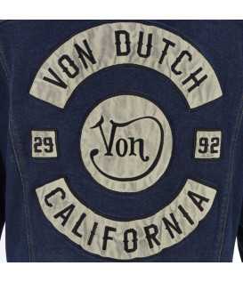Helstons - Blouson Westy Toile Denim x Von Dutch
