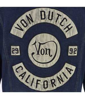 Helstons - Blouson Westy Toile Denim x Von Dutch