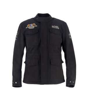 Helstons - Blouson Warrior Coton-Canvas x Von Dutch