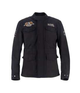 Helstons - Blouson Warrior Coton-Canvas x Von Dutch