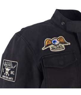 Helstons - Blouson Warrior Coton-Canvas x Von Dutch