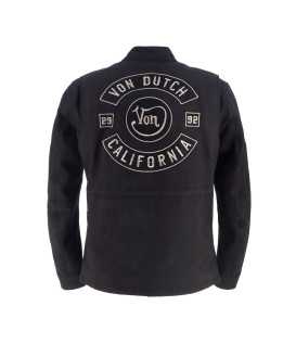 Helstons - Blouson Warrior Coton-Canvas x Von Dutch