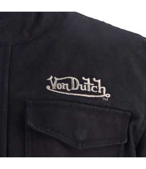 Helstons - Blouson Warrior Coton-Canvas x Von Dutch
