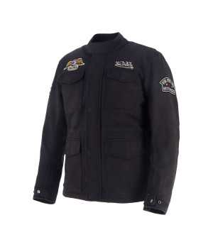 Helstons - Blouson Warrior Coton-Canvas x Von Dutch