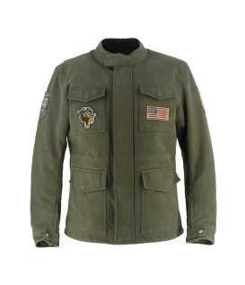 Helstons - Blouson Warrior Coton-Canvas x Von Dutch