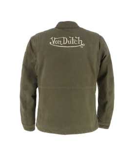 Helstons - Blouson Warrior Coton-Canvas x Von Dutch