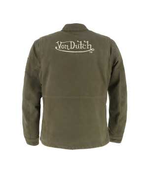 Helstons - Blouson Warrior Coton-Canvas x Von Dutch
