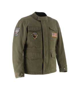 Helstons - Blouson Warrior Coton-Canvas x Von Dutch