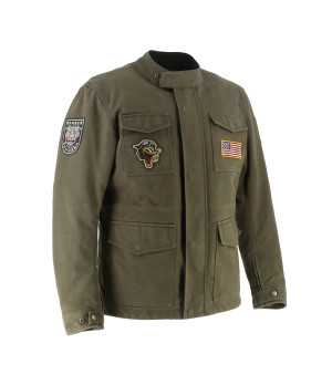Helstons - Blouson Warrior Coton-Canvas x Von Dutch