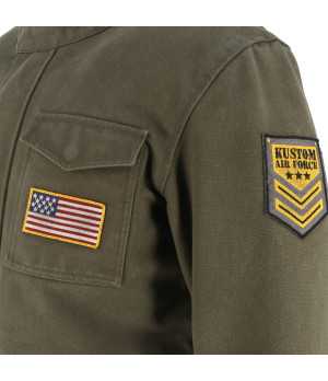 Helstons - Blouson Warrior Coton-Canvas x Von Dutch