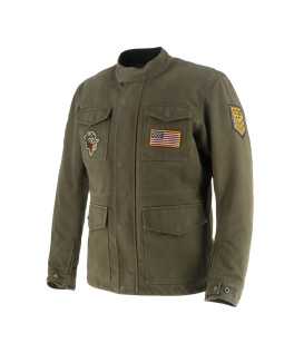 Helstons - Blouson Warrior Coton-Canvas x Von Dutch