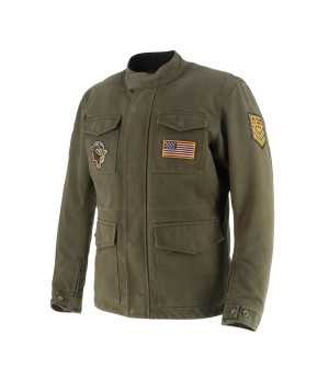 Helstons - Blouson Warrior Coton-Canvas x Von Dutch