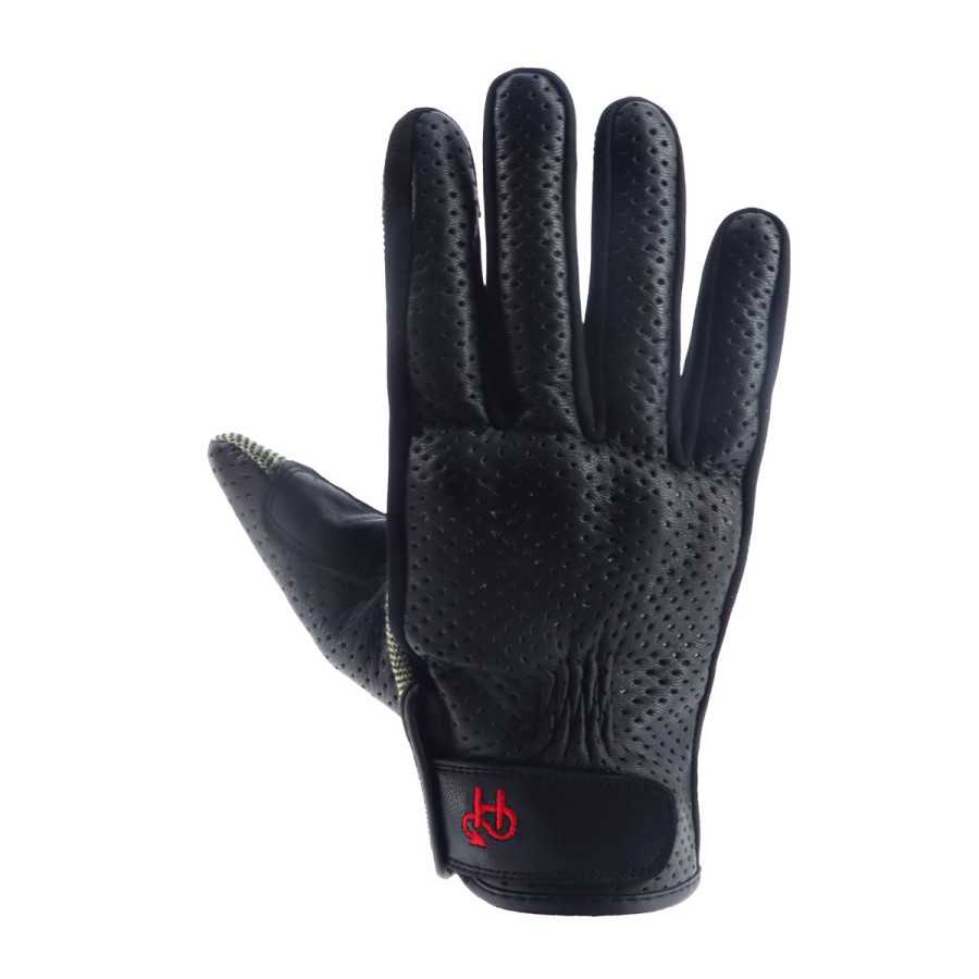Helstons - Gants Leader Air Ete Tissu-Cuir