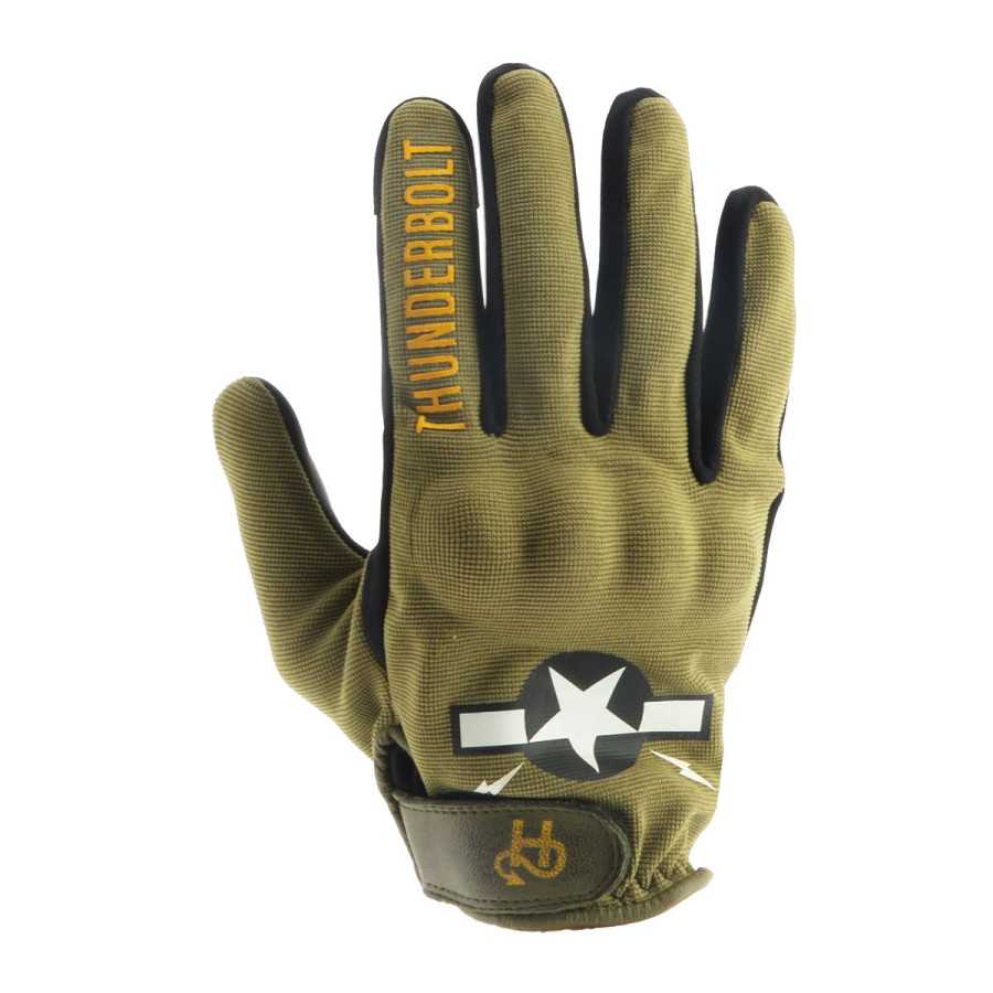 Helstons - Gants Thunderbolt Ete 4Ways-Cuir