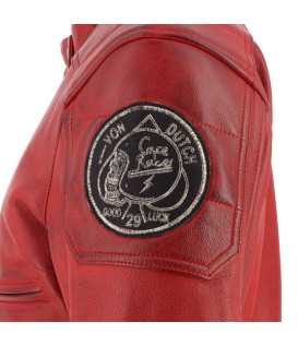 Helstons - Blouson Femme Pretty Cuir Soft x Von Dutch