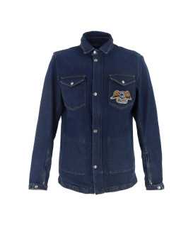 Helstons - Chemise Captain Toile Denim x Von Dutch