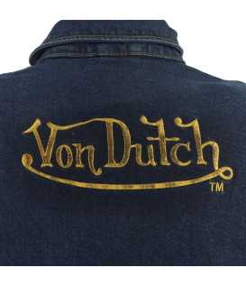 Helstons - Chemise Captain Toile Denim x Von Dutch
